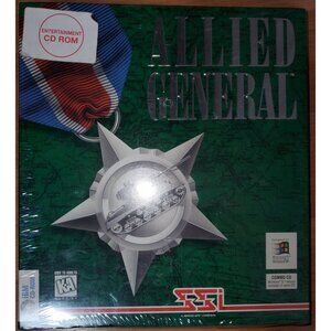 Allied General (CD ROM) SSI Mindscape Win 3.1 & 95 1995 Vintage BRAND NEW!